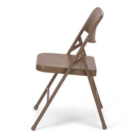 Atlas Commercial Products Beige Steel Folding Chair MFC22BGE